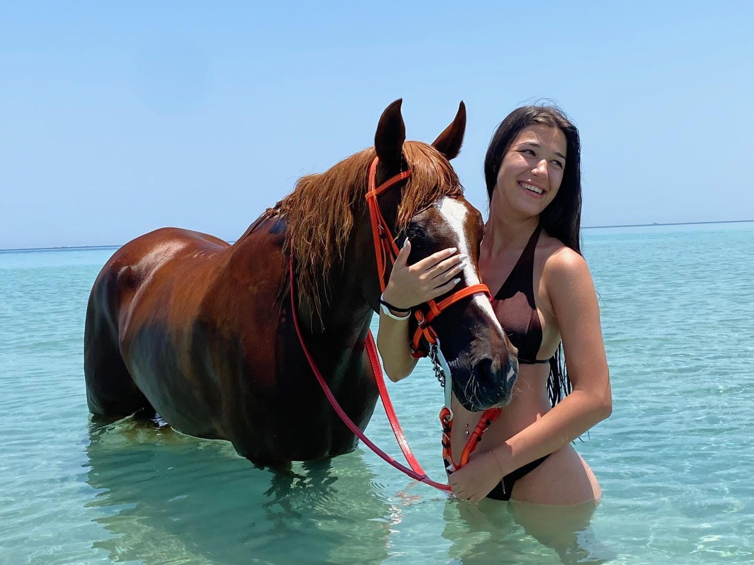 Hurghada: Swimming with Horses & Desert Ride with Transfers - Hurghada Swimming Horses (Photo 1)