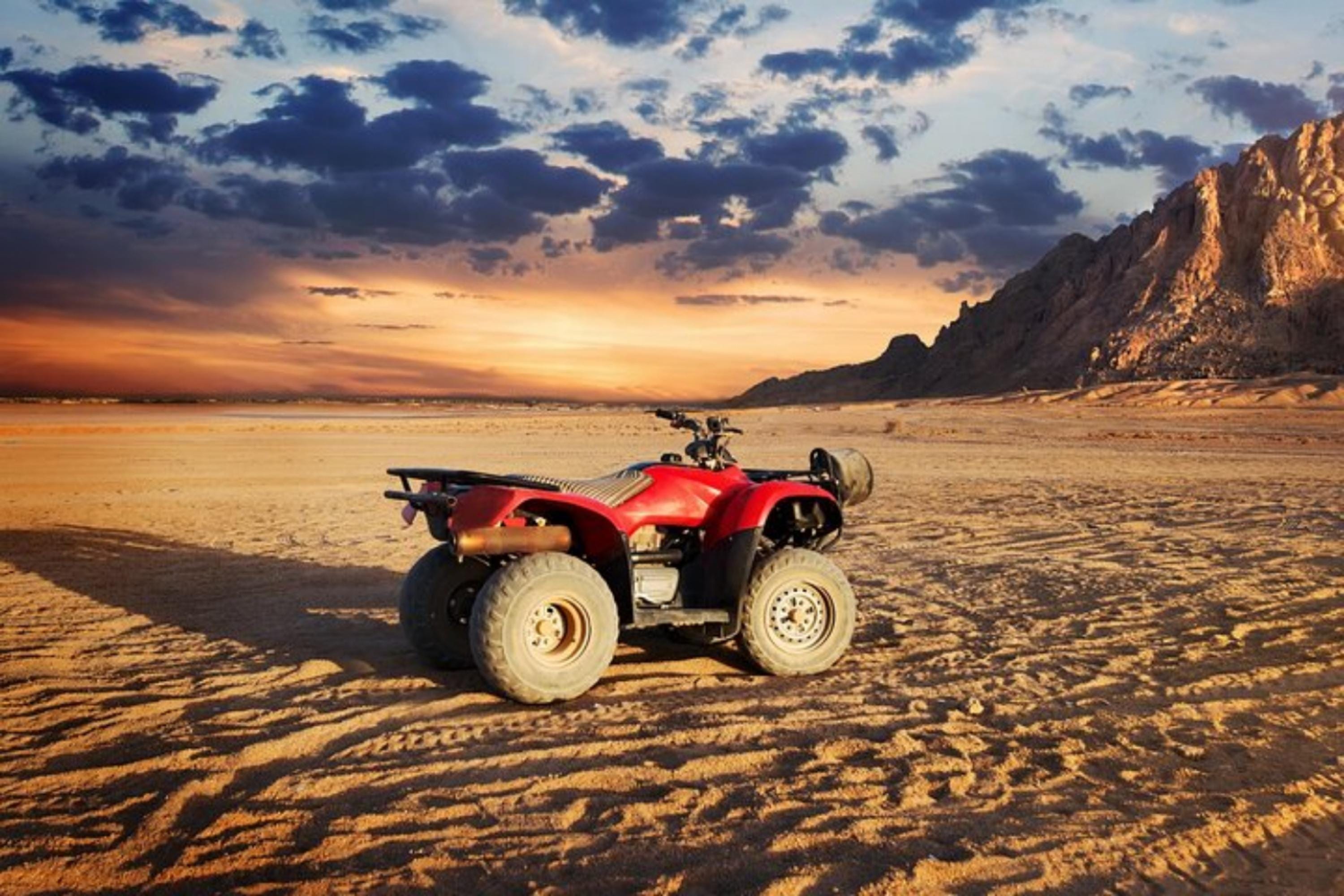Sharm El-Sheikh: ATV Desert Morning Quad Safari w/Sandboard - Sharm Sheikh Atv