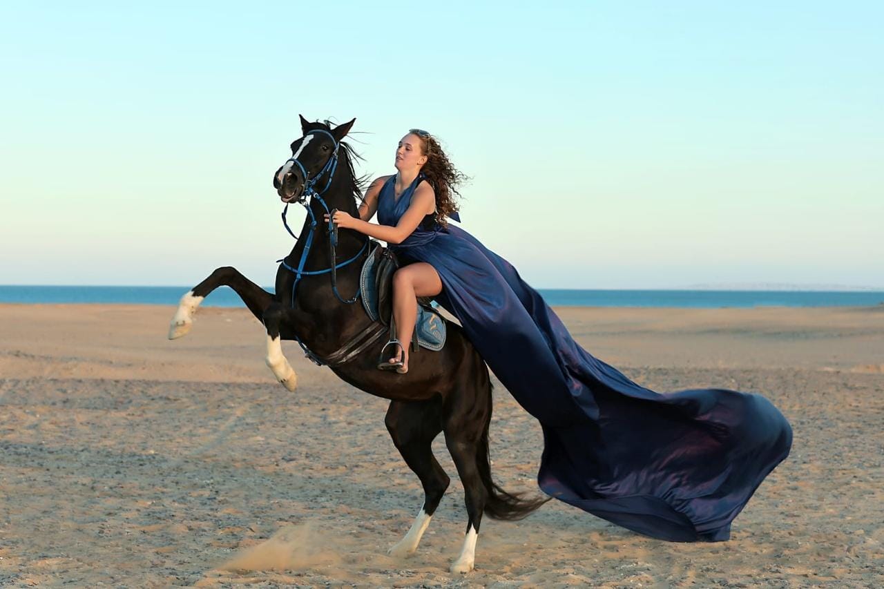 Hurghada: Morning or Sunset Horse Riding & Swimming - Hurghada Morning Sunset