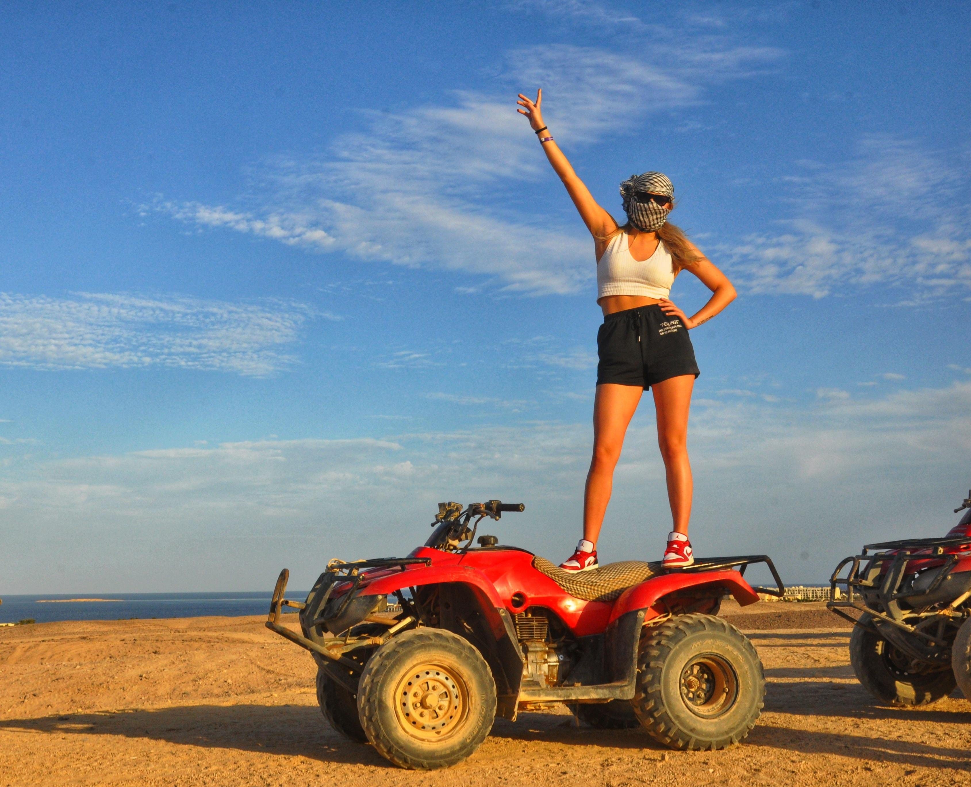 Hurghada: Quad Bike, Camel, Show, Dinner, & Stargazing Trip - Hurghada Quad Bike (Photo 1)