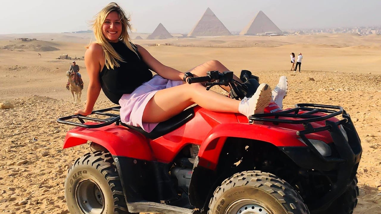 Giza: Pyramids View and Sand Dunes Private Quad Bike Ride - Cairo Giza Pyramids (Photo 1)